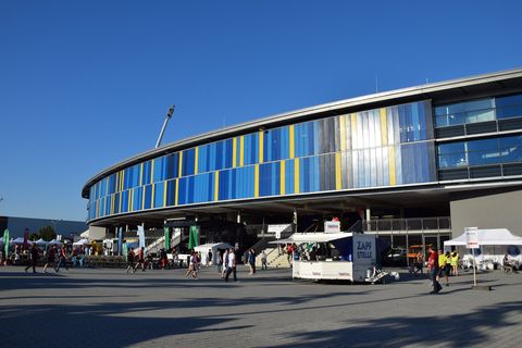 Eintracht-Stadion in Braunschweig, Außenansicht