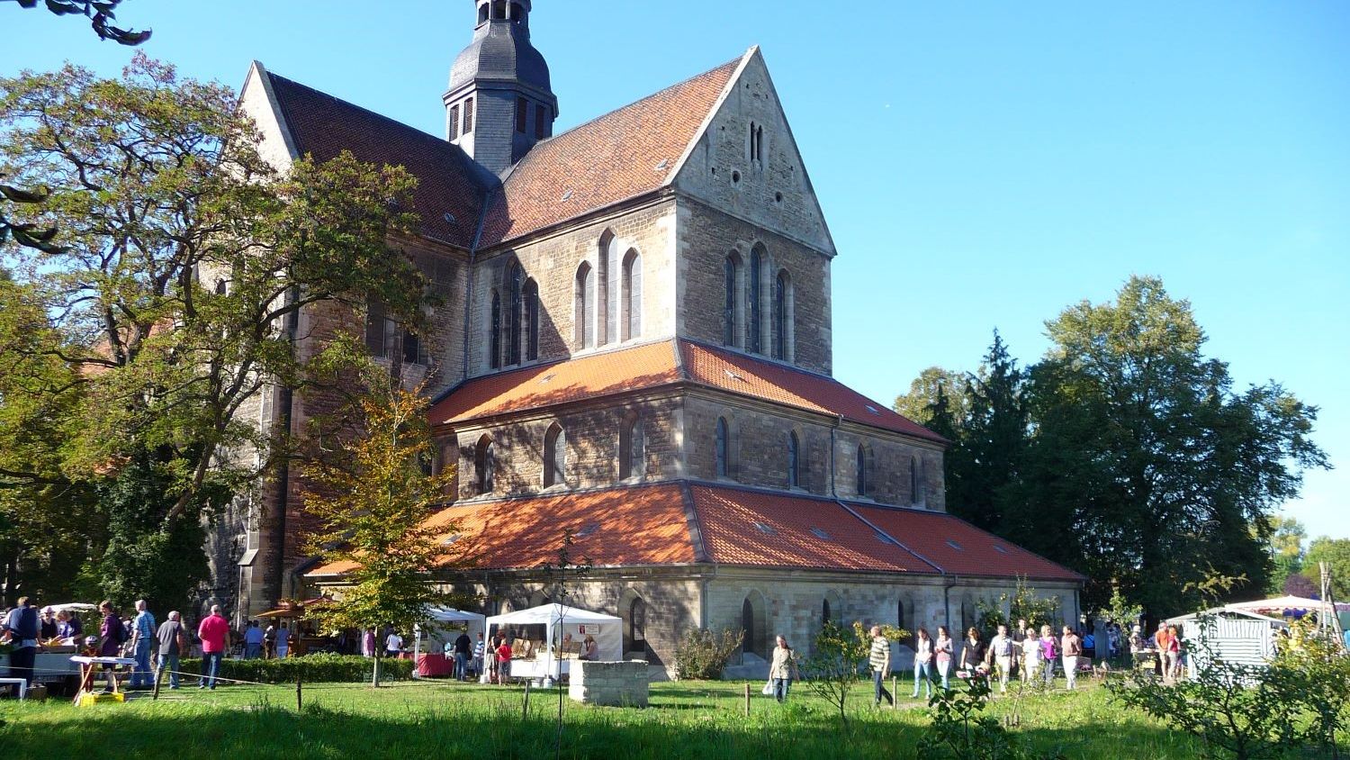 Blick auf das Kloster Riddagshausen in Braunschweig